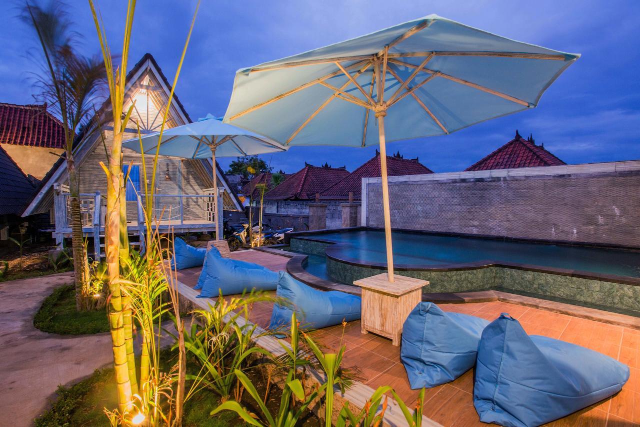 Villa D'Yuki Huts Lembongan Nusa Lembongan Exterior foto