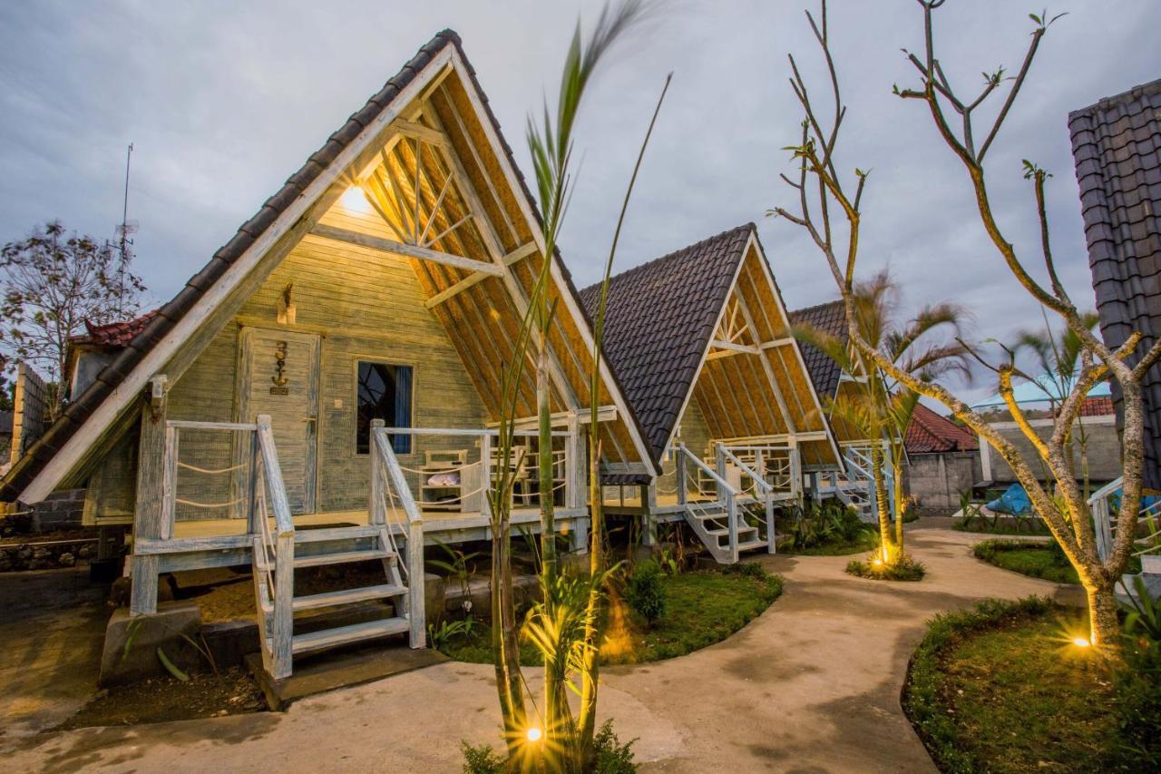 Villa D'Yuki Huts Lembongan Nusa Lembongan Exterior foto