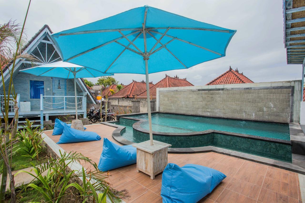 Villa D'Yuki Huts Lembongan Nusa Lembongan Exterior foto