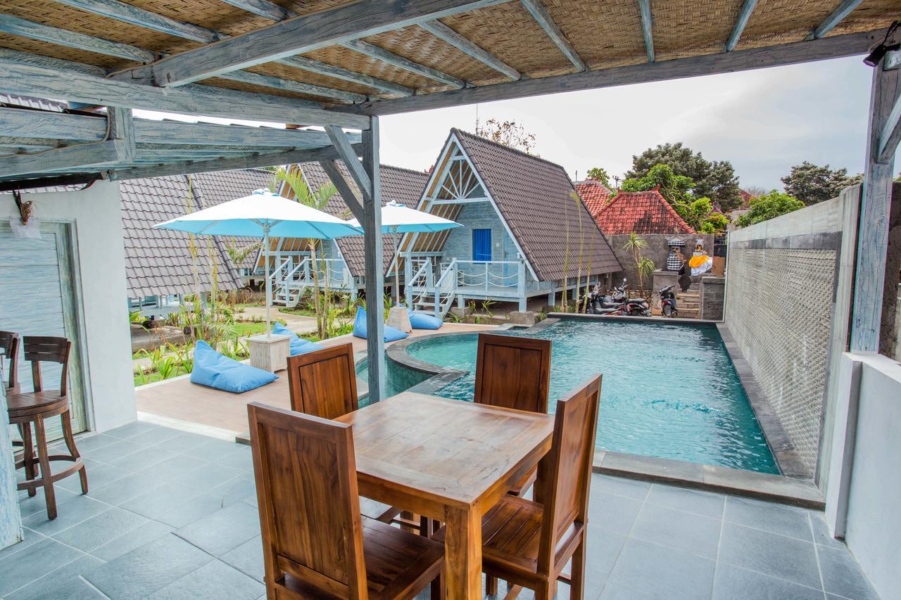 Villa D'Yuki Huts Lembongan Nusa Lembongan Exterior foto
