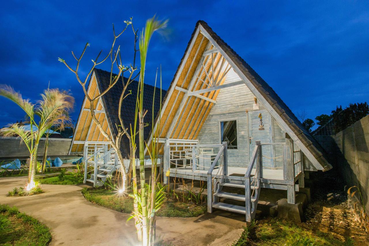 Villa D'Yuki Huts Lembongan Nusa Lembongan Exterior foto