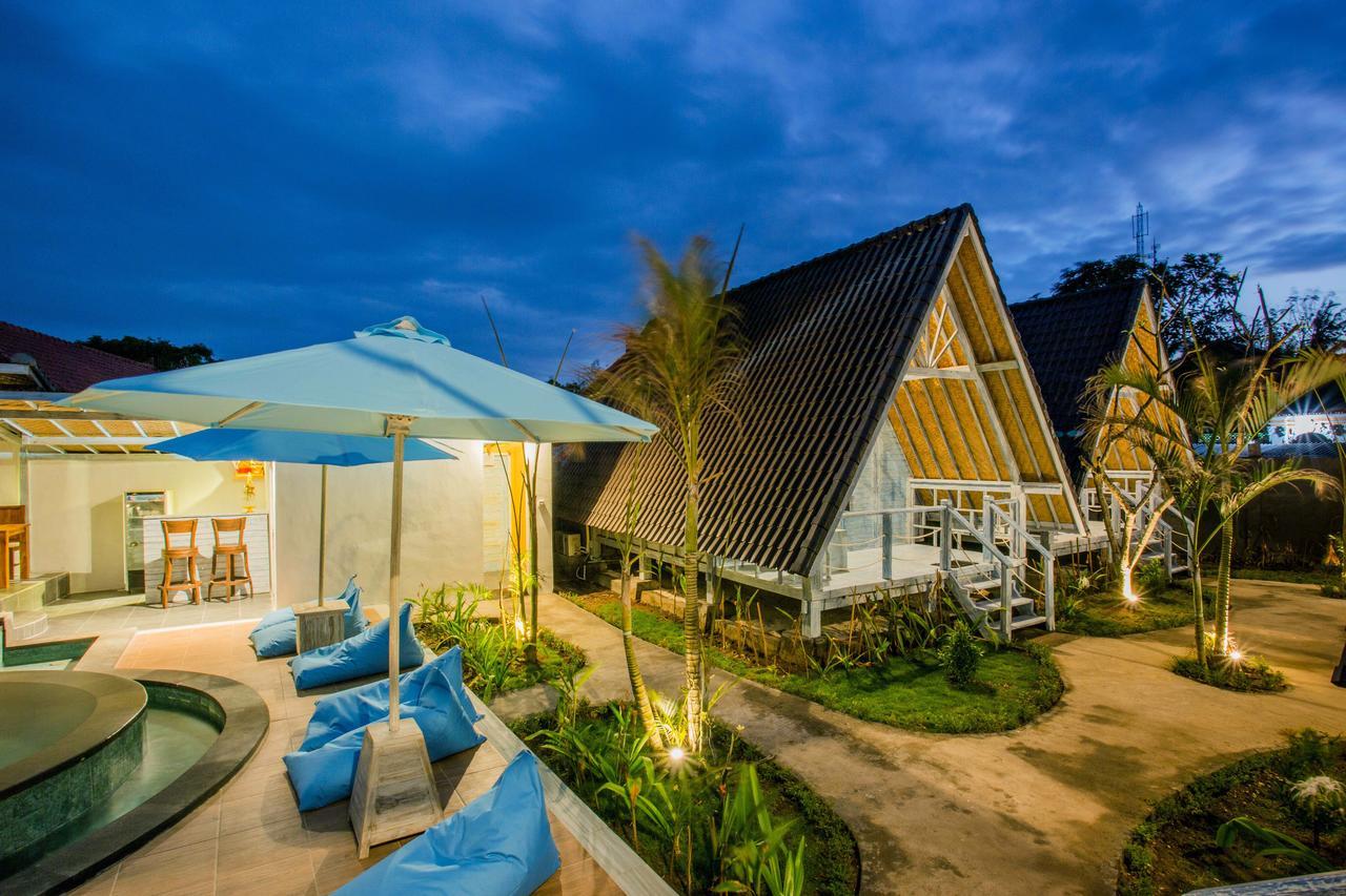 Villa D'Yuki Huts Lembongan Nusa Lembongan Exterior foto