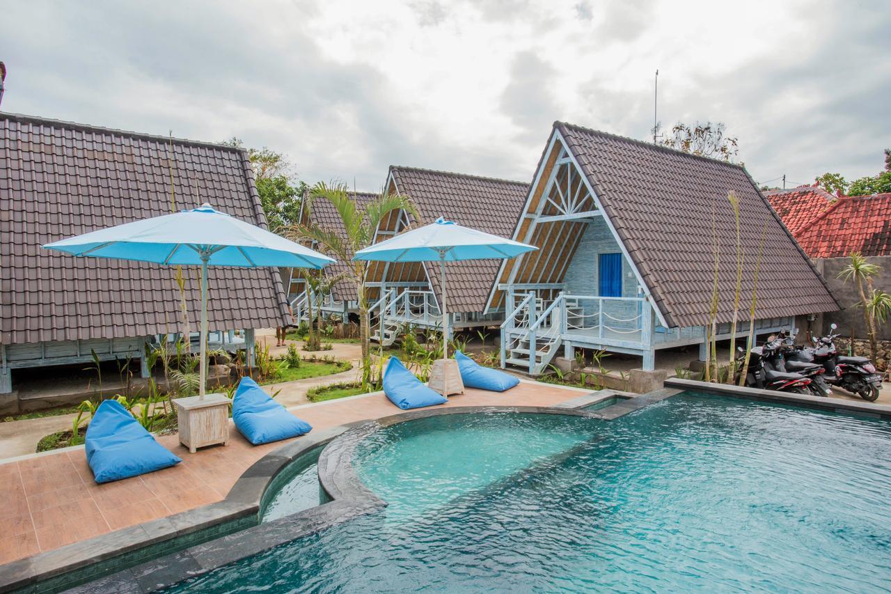 Villa D'Yuki Huts Lembongan Nusa Lembongan Exterior foto