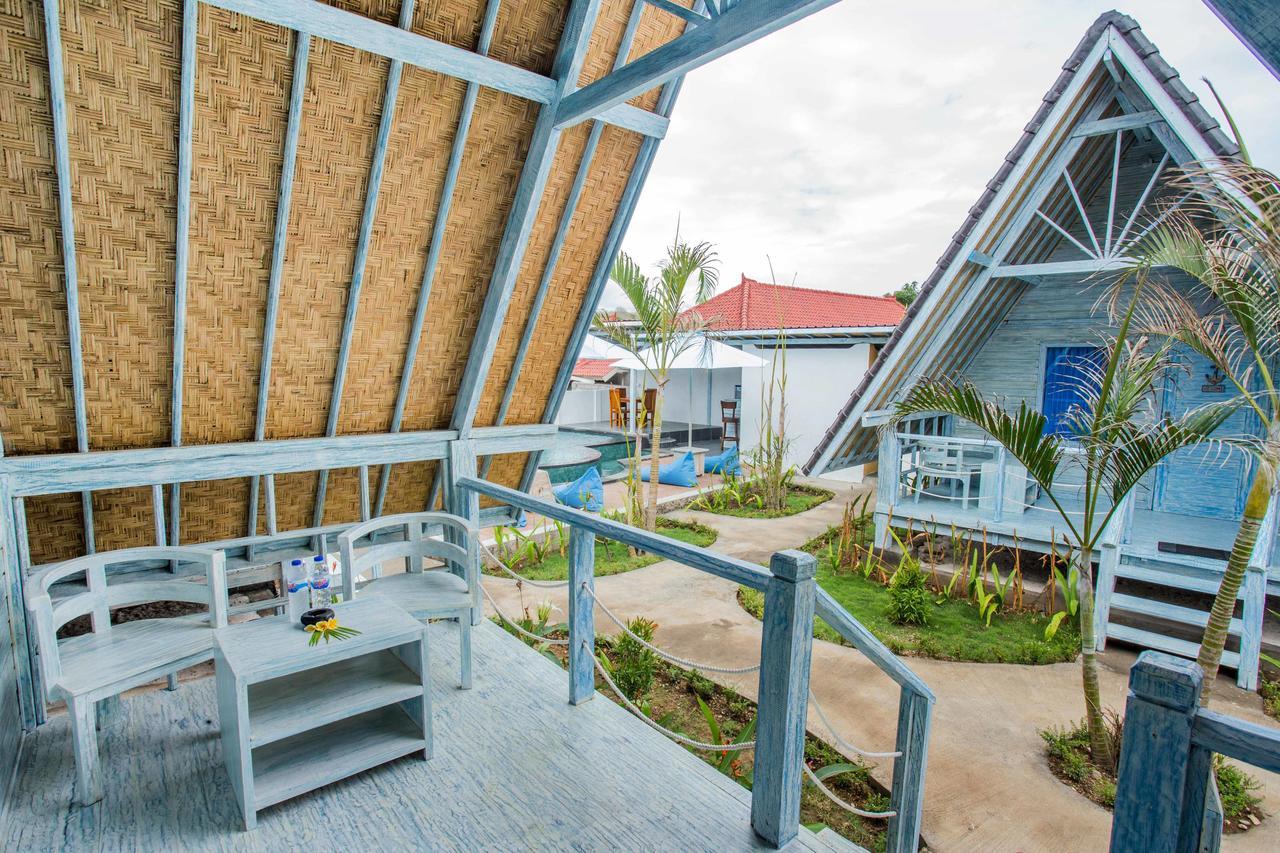 Villa D'Yuki Huts Lembongan Nusa Lembongan Exterior foto