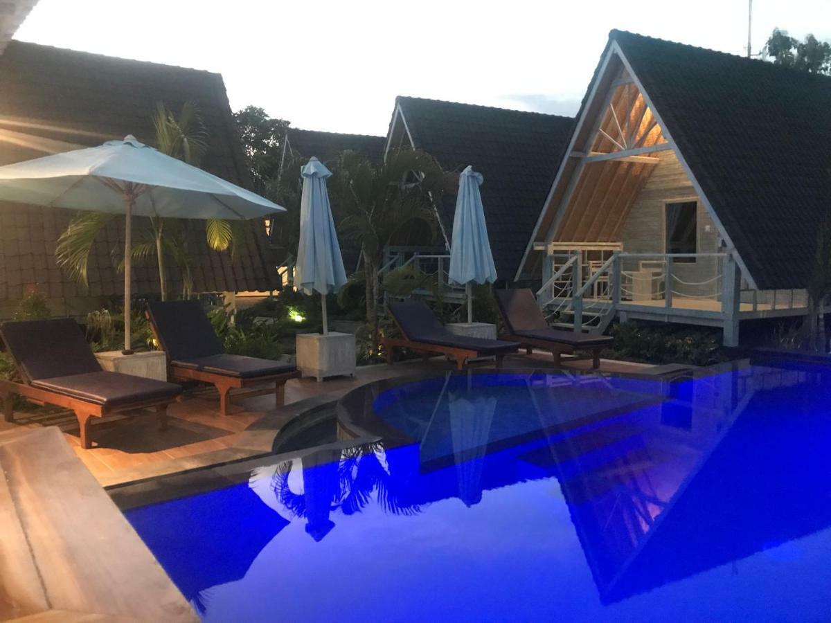 Villa D'Yuki Huts Lembongan Nusa Lembongan Exterior foto